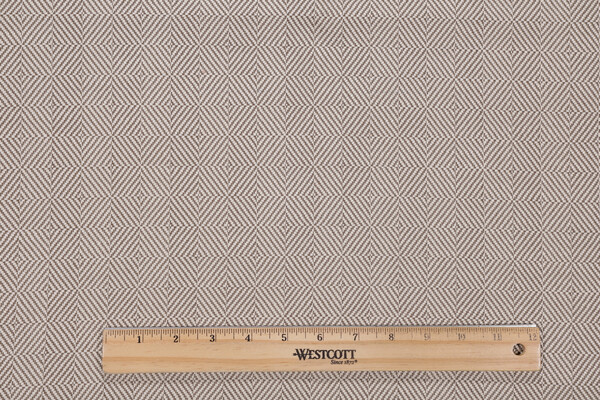 Rose Tarlow Chelsea Square 765-244 Woven Solution Dyed Acrylic Outdoor Fabric in Sable for Perennials