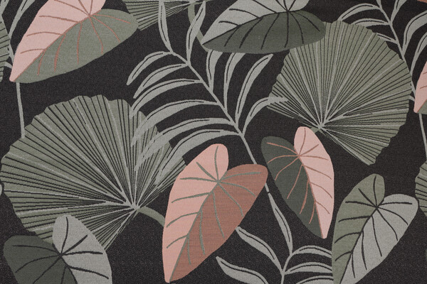 United Fabrics Fernie Woven Outdoor Fabric in Midnight Garden
