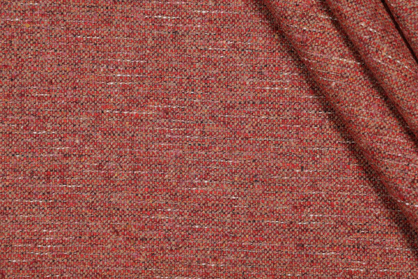 Brentano Miku Woven Wool Blend Upholstery Fabric in Chili Pepper