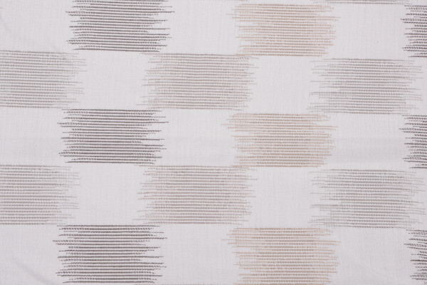 Riddle Woven Solution Dyed Acrylic Outdoor Fabric in Stone