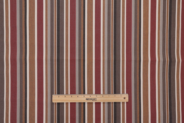 Sunbrella Brannon 5612-0000 Woven Solution Dyed Acrylic Outdoor Fabric in Redwood