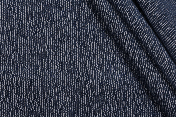 Kravet Couture Malibu Weave 37479-50 Woven Solution Dyed Acrylic Chenille Outdoor Fabric in Blue CLOSEOUT