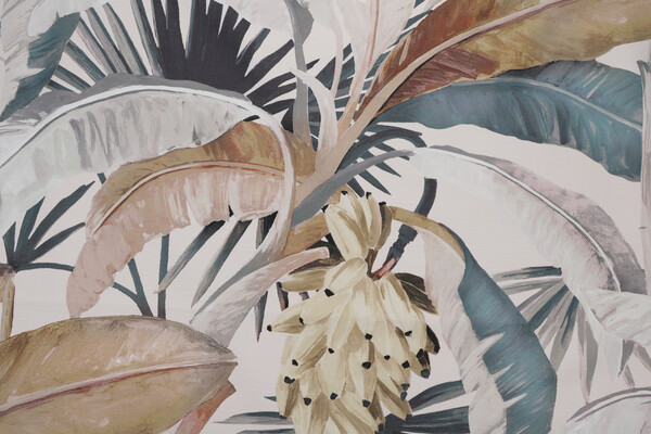 Catherine Martin Tropicalla Printed Polyester Outdoor Fabric in Gilver by Mokum