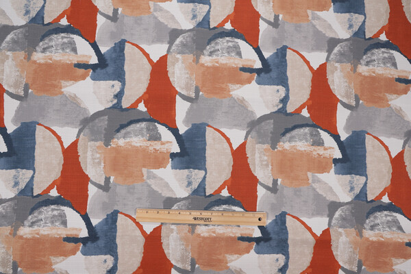 Richloom Ilara Printed Polyester Outdoor Fabric in Autumn