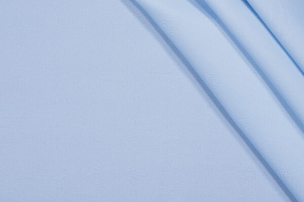 Solid Printed Polyester Outdoor Fabric in Sky Blue