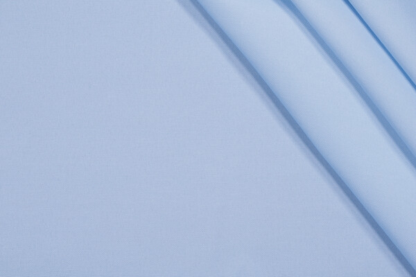 Solid Printed Polyester Outdoor Fabric in Sky Blue