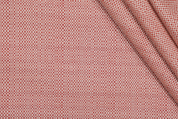 Sunbrella Woven Basket 145787-0004 Woven Solution Dyed Acrylic Outdoor Fabric in Guava 