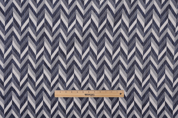 Brentano Windsor Woven Polypropylene Outdoor Fabric in Midnight 