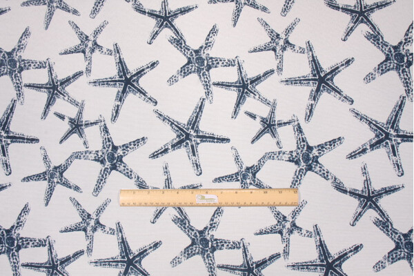 Premier Prints Seafriends Printed Poly Outdoor Fabric in Oxford