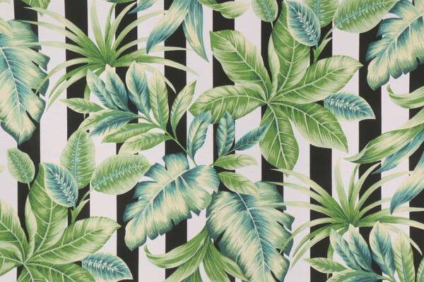 Richloom Freemont Printed Polyester Outdoor Fabric in Palmetto