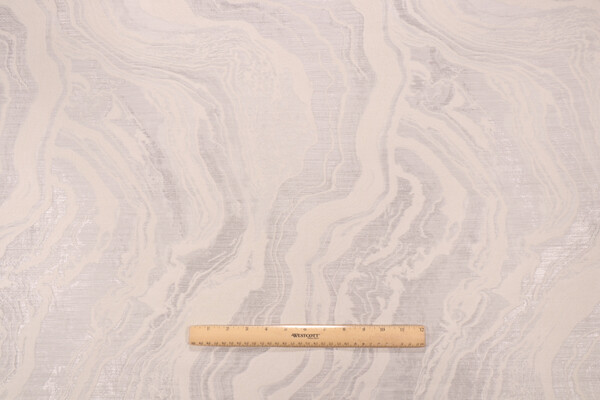 PK Lifestyles Manon Damask Decorator Fabric in Silver