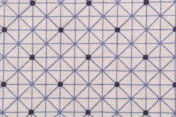 PK Lifestyles Sierra Embr Drapery Fabric in Porcelain