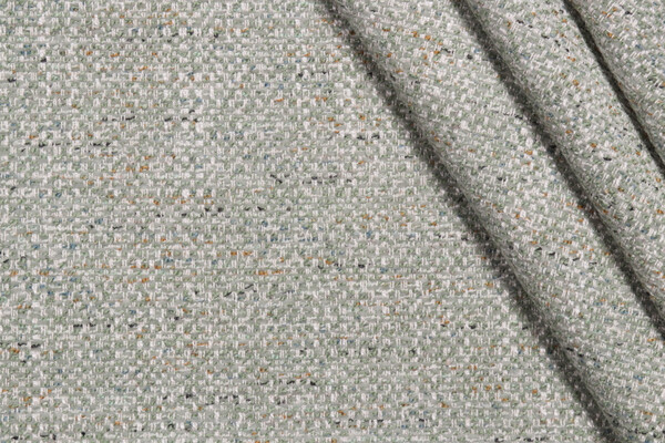 Merrimac M11044 Woven Chenille Upholstery Fabric in Seaglass