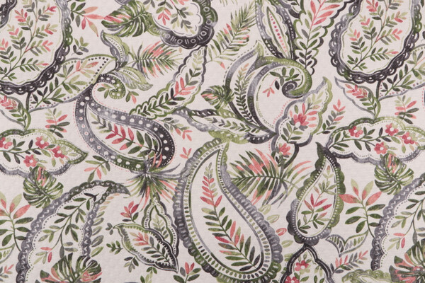 Richloom Faylinn-Diamond Tech Printed Polyester Outdoor Fabric in Shadow