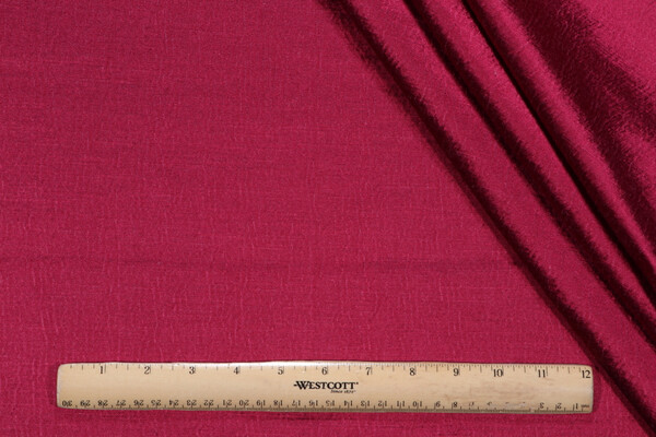 P Kaufmann Lumis Woven Decorator Fabric in Fuchsia