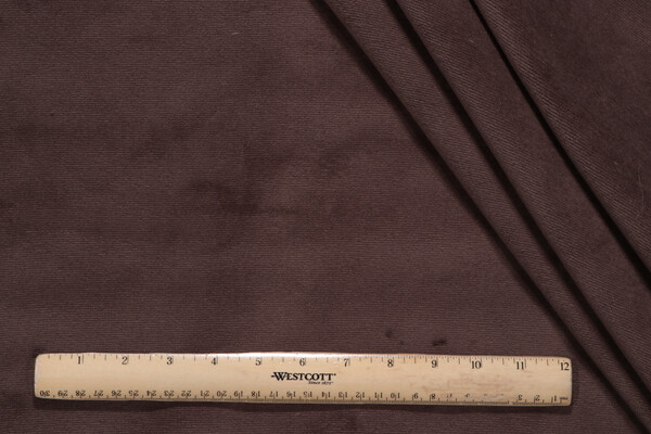 P Kaufmann Merit High Performance Velvet Upholstery Fabric in Truffle