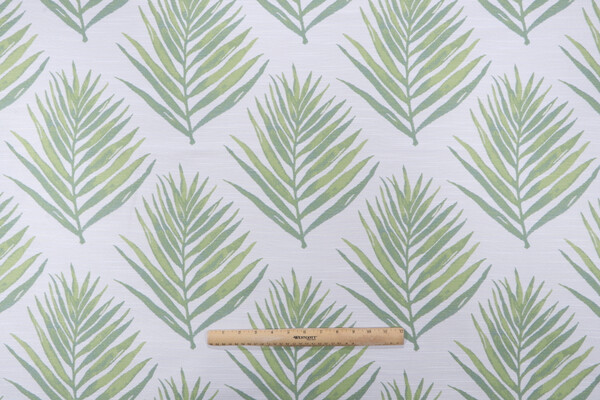 Bella Dura Home Royal Palm High UV Polyester Indoor/Outdoor Fabric in Lime