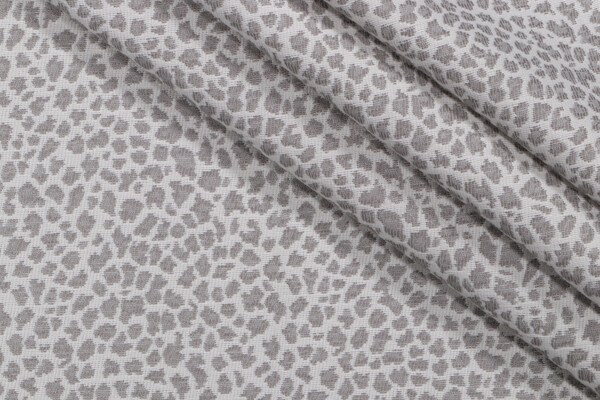 Bella Dura Home Mozam High UV Polyester Indoor/Outdoor Fabric in Pewter