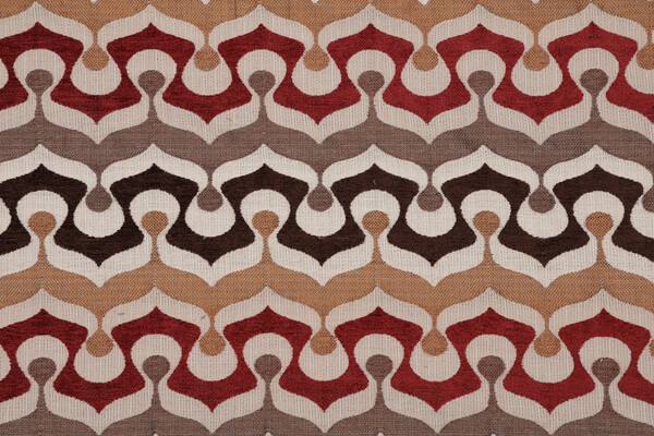 Circa 1801 Pharaoh Tapestry Upholstery Fabric in Crimson