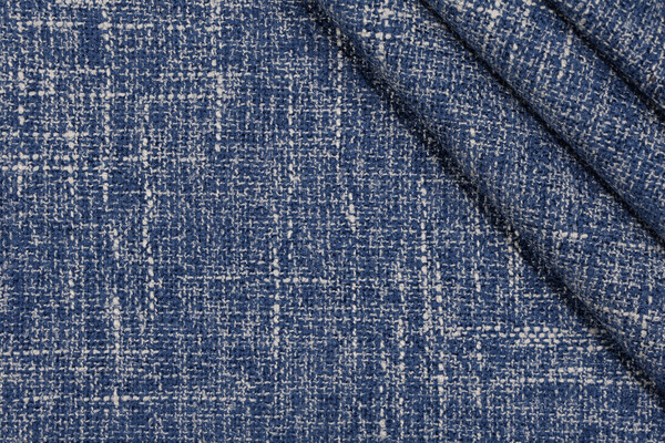 PK Lifestyles Mixology Performance Plus Woven Chenille Upholstery Fabric in Indigo