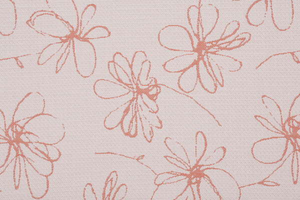 Sunbrella Marcella 145358-0007 Woven Solution Dyed Acrylic Outdoor Fabric in Flamingo