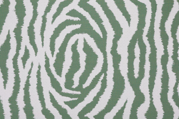 Sunbrella Zebra 145477-0002 Woven Solution Dyed Acrylic Outdoor Fabric in Kelly