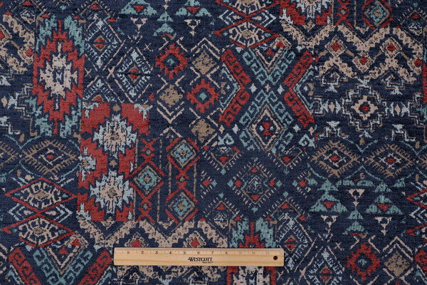 Covington Abilene Woven Chenille Upholstery Fabric in 100-Multi