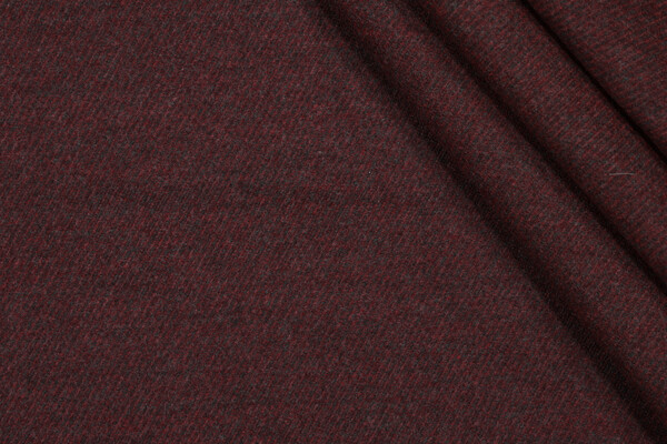 Hawthorne Woven Upholstery Fabric in Black Cherry