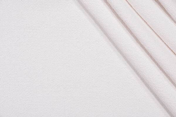 Outdura Avila Woven Solution Dyed Acrylic Outdoor Fabric in Natural White