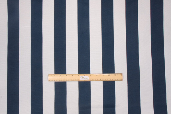 Premier Prints Stripe Printed Poly Outdoor Fabric in Oxford