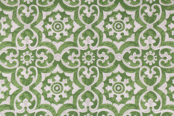 Premier Prints Athens Printed Polyester Outdoor Fabric in Herb