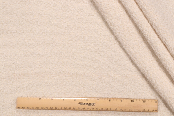 P Kaufmann Loopy Woven Upholstery Fabric in Chalk