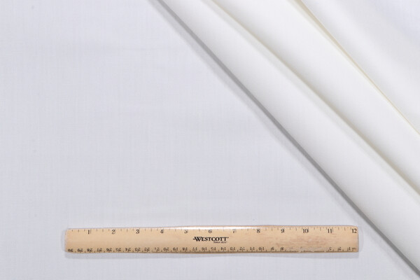 Terrasol - Canvas Woven Solution Dyed Acrylic Outdoor Fabric in Snow