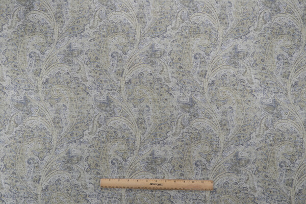 Mill Creek Angelico-Superial Printed Cotton Drapery Fabric in Aloe