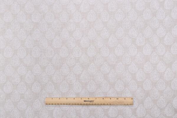 P Kaufmann Rani Printed Drapery Fabric in Linen