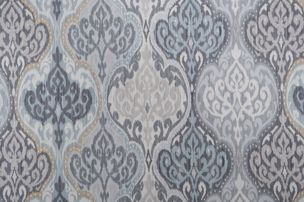 PK Lifestyles Lunar Sky Printed Cotton Twill Drapery Fabric in Birch