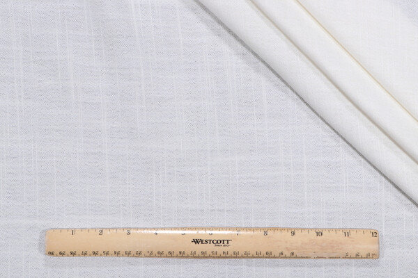 Braemore Bangkok Sheer Woven Drapery Fabric in Crystal