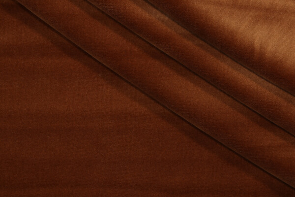 P Kaufmann Taboo Velvet Upholstery Fabric in Amber