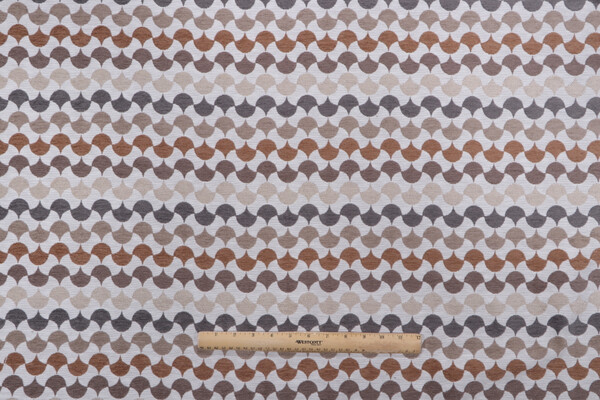 Kaufmann Gumdrop Woven Chenille Upholstery Fabric in Pebble