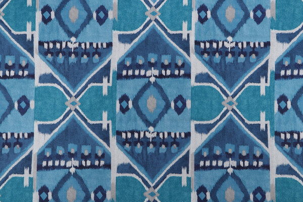 Kaufmann Irmira Printed Cotton Drapery Fabric in Persian