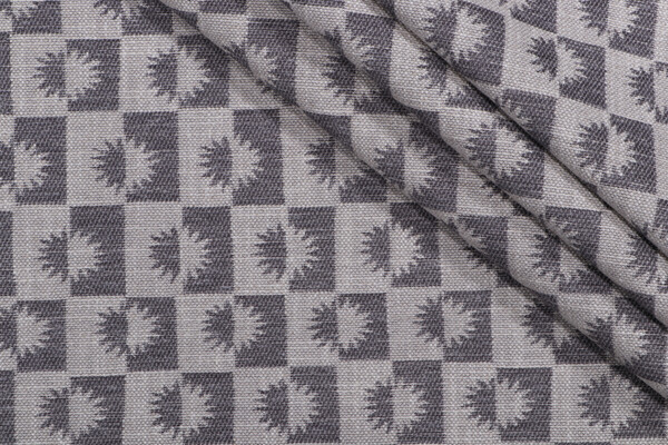 Elana Gabrielle Sunrise Woven Upholstery Fabric in Charcoal for PK Lifestyles