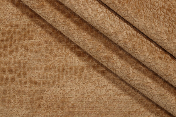 PK Lifestyles Pebblestone Performance Woven Chenille Upholstery Fabric in Gold