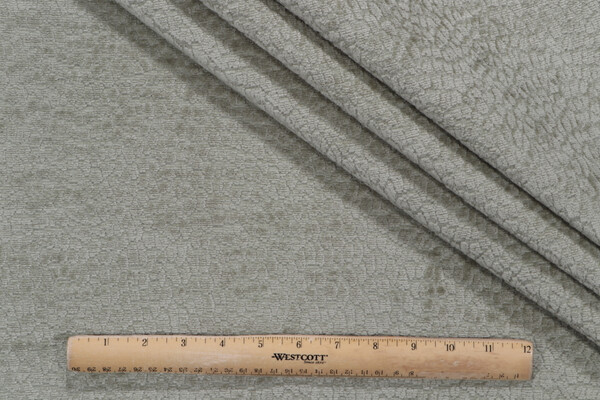 PK Lifestyles Pebblestone Performance Woven Chenille Upholstery Fabric in Sage