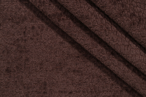 PK Lifestyles Pebblestone Performance Woven Chenille Upholstery Fabric in Chocolate