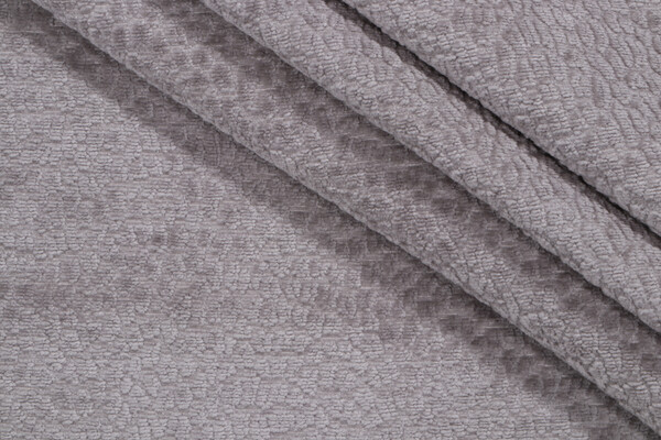 PK Lifestyles Pebblestone Performance Woven Chenille Upholstery Fabric in Gray