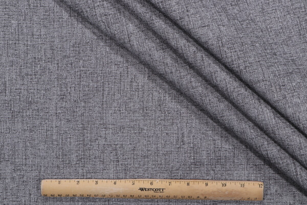 Tempo Dayton Woven Chenille Upholstery Fabric in Slate