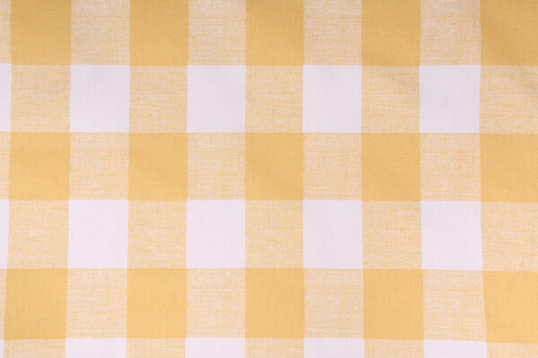 Premier Prints Anderson Printed Cotton Drapery Fabric in Brazilian Yellow