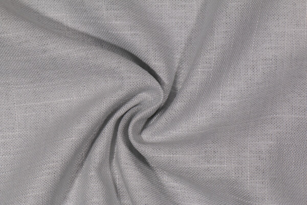 Covington Jefferson Linen Drapery Fabric in 191 Pearl Grey
