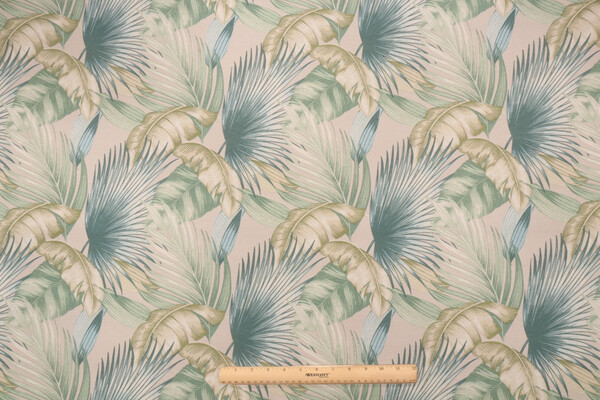 Tommy Bahama San Juan Printed Polyester Outdoor Fabric in Aloe