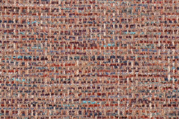 Crypton Rushdie High Performance Woven Chenille Upholstery Fabric in Blue Tweed